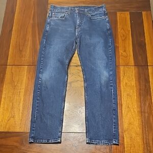 Levi's 505 Classic Straight Blue Jeans